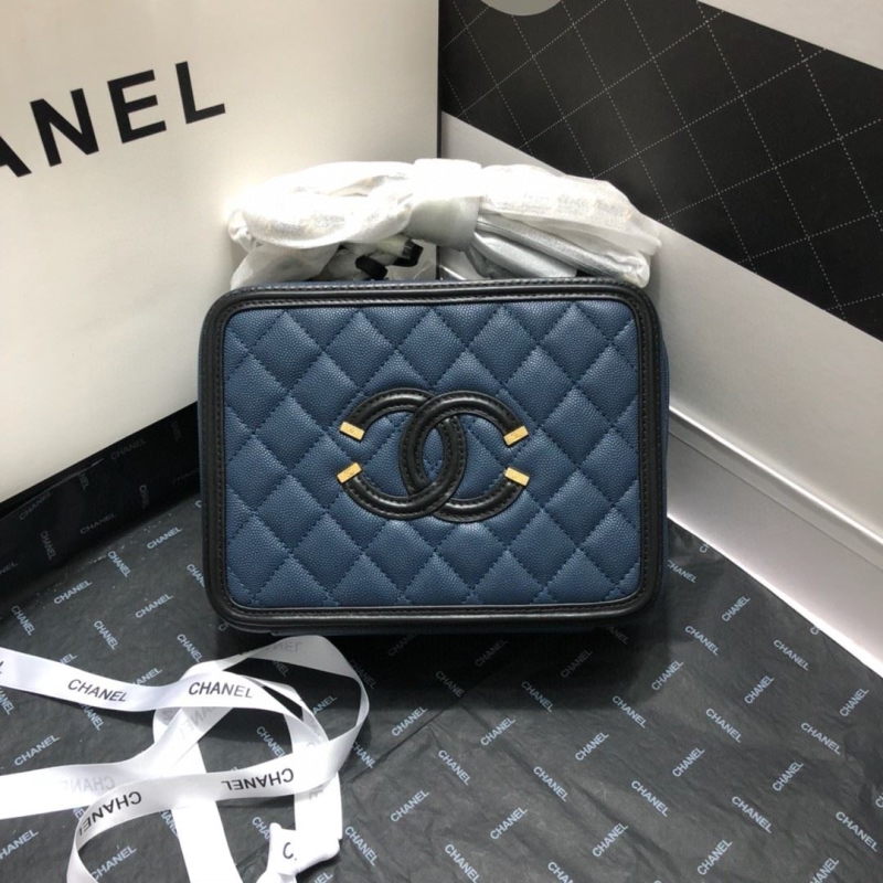 Ch*el cosmetic bags